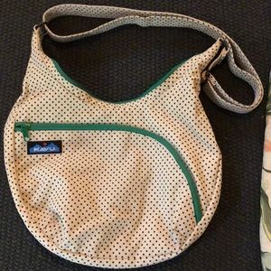 Kavu Shoulder Bag Tan Green